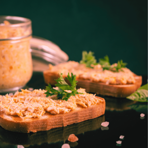 Recette de rillettes de poulet ail et tomates confites