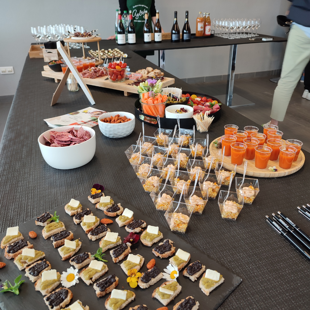 traiteur événement engagé pour le circuit-court, respect des saison et bien mangé