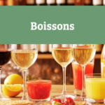 Vin rouge, rosé et blanc, champagnes, bulles, jus de fruits artisanal et boissons française traditionnelles